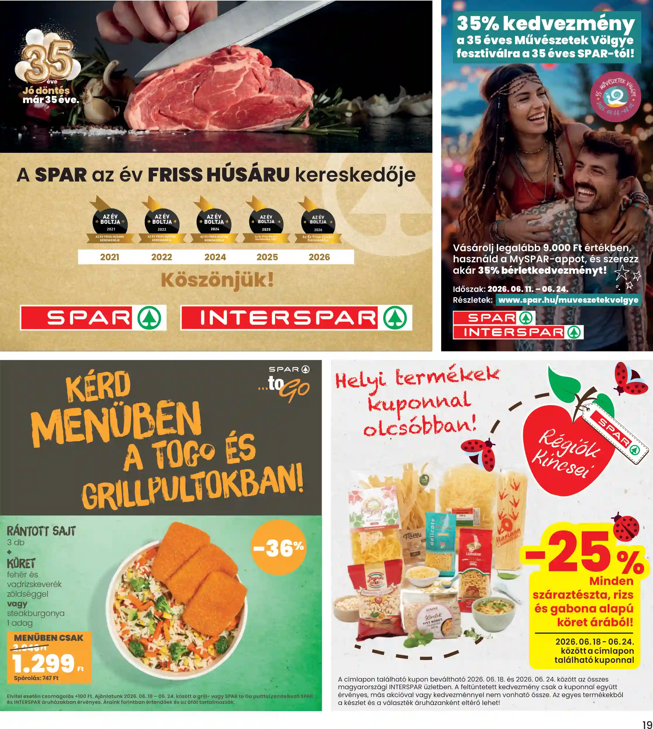 Spar akciós újság 25. hét (interspar) (11 oldal)