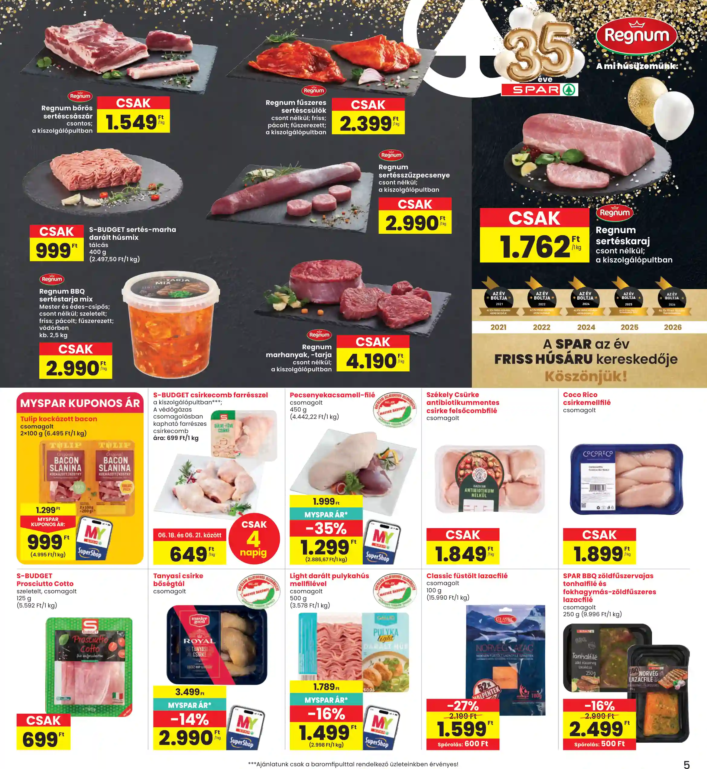 Spar akciós újság 25. hét (interspar) (15 oldal)