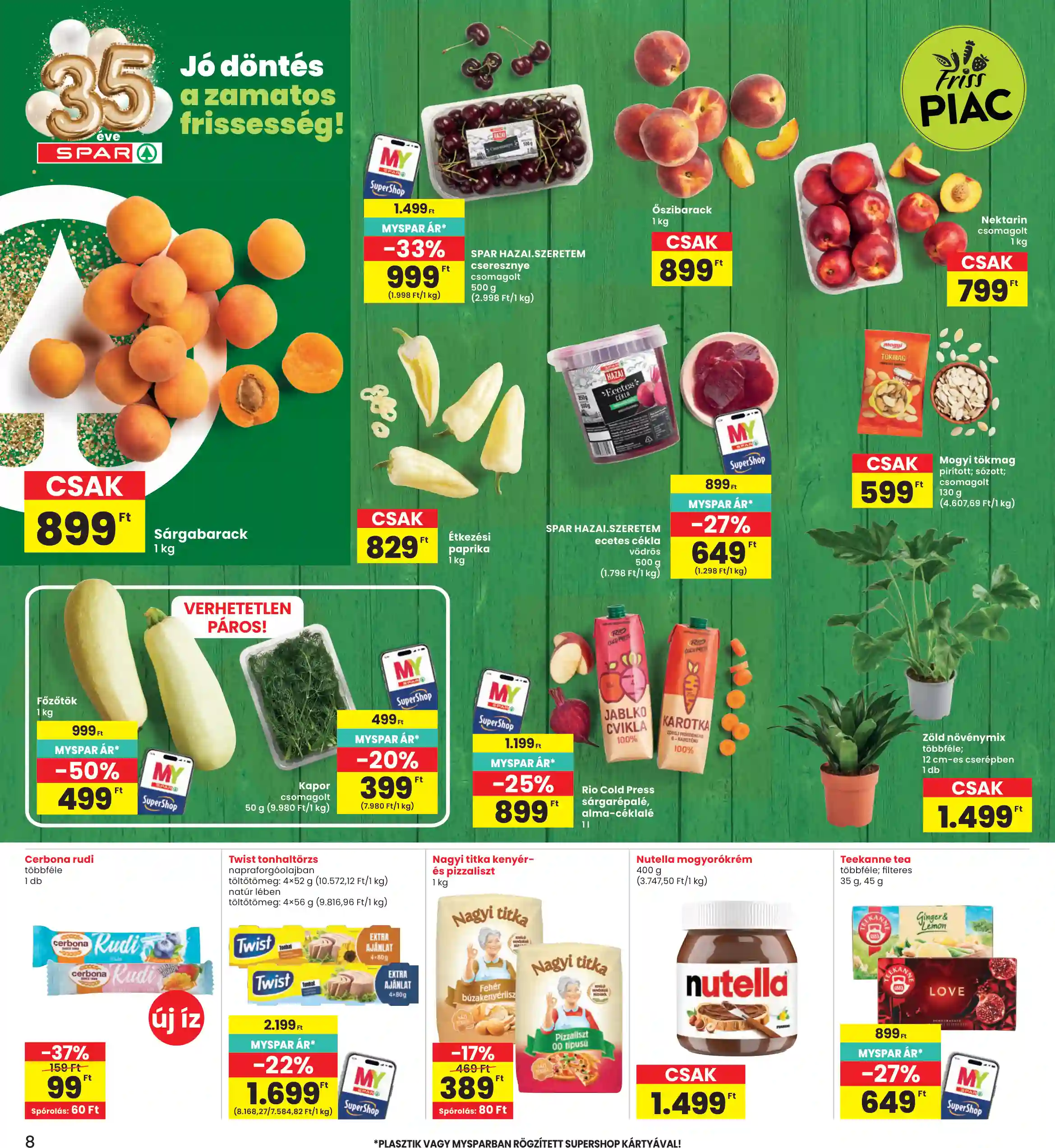 Spar akciós újság 25. hét (interspar) (18 oldal)