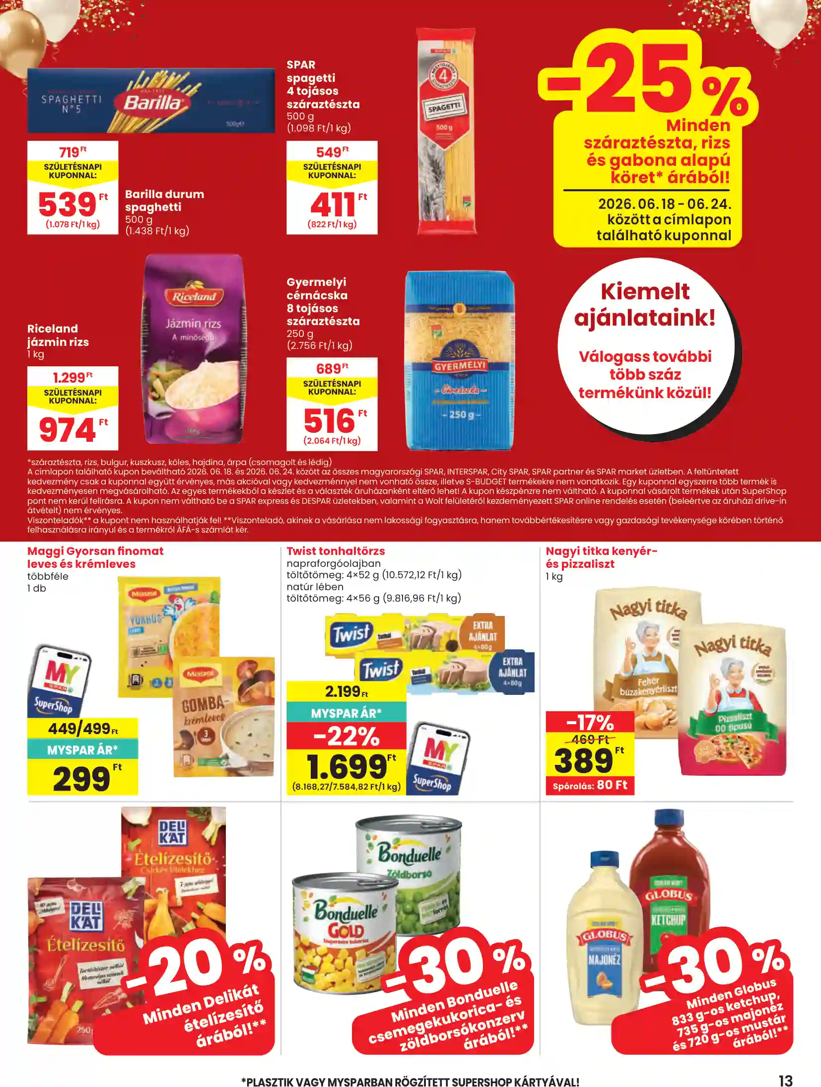 Spar akciós újság 25. hét (spar) (5 oldal)