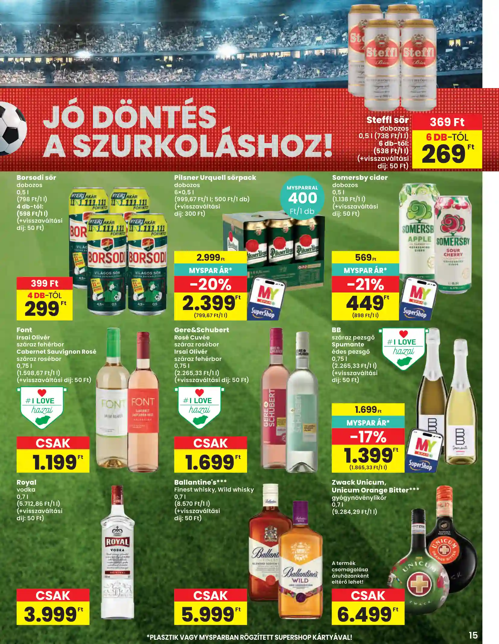 Spar akciós újság 26. hét (spar) (7 oldal)