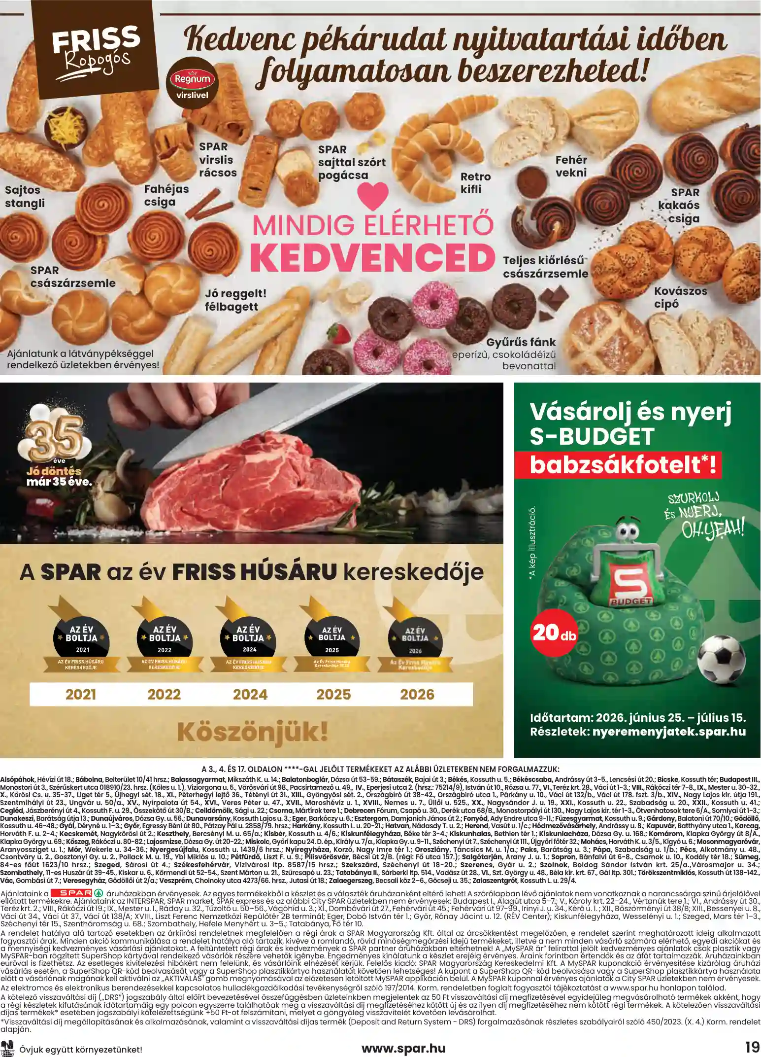 Spar akciós újság 26. hét (spar) (11 oldal)