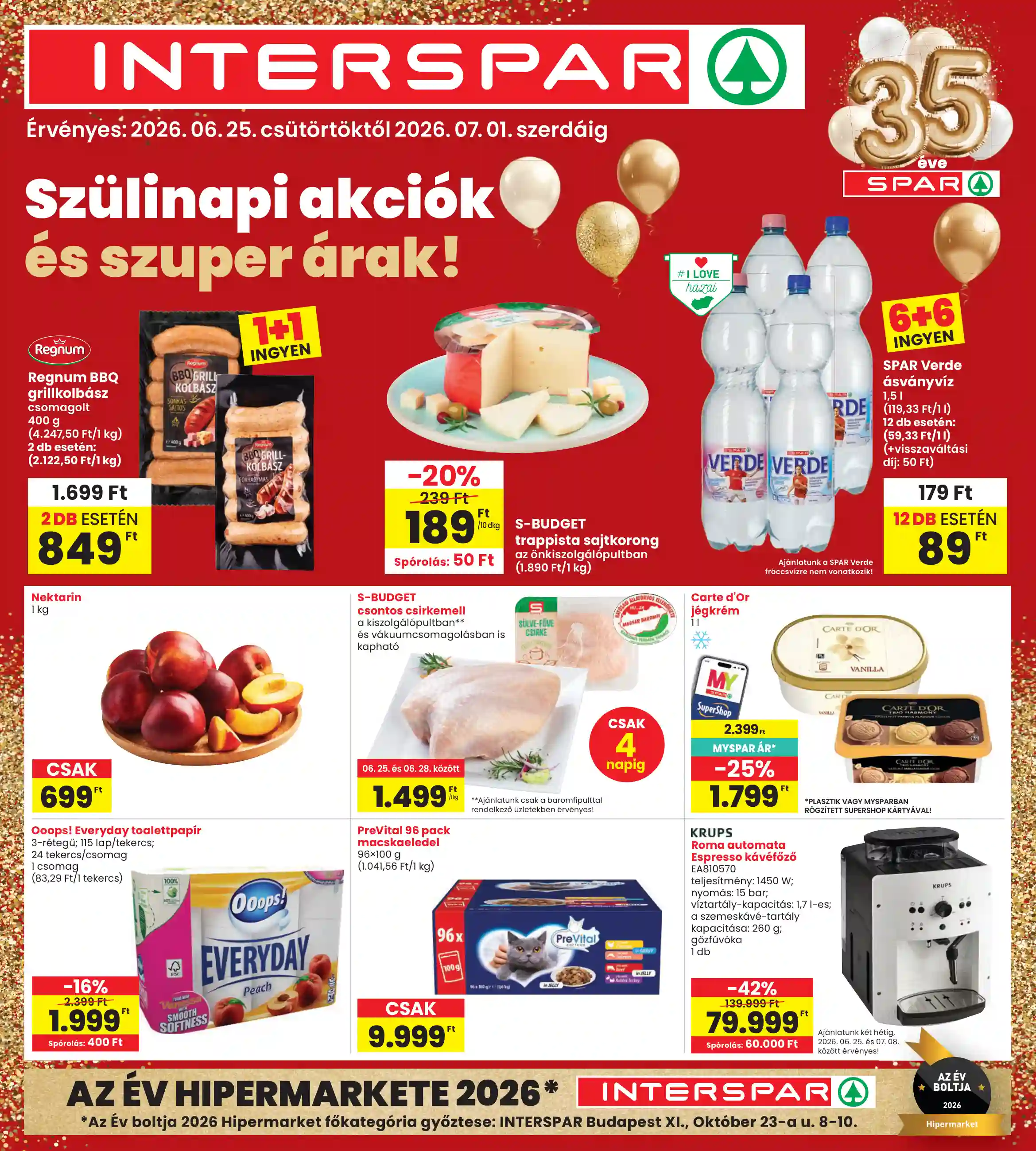 SPAR interspar 26.hét