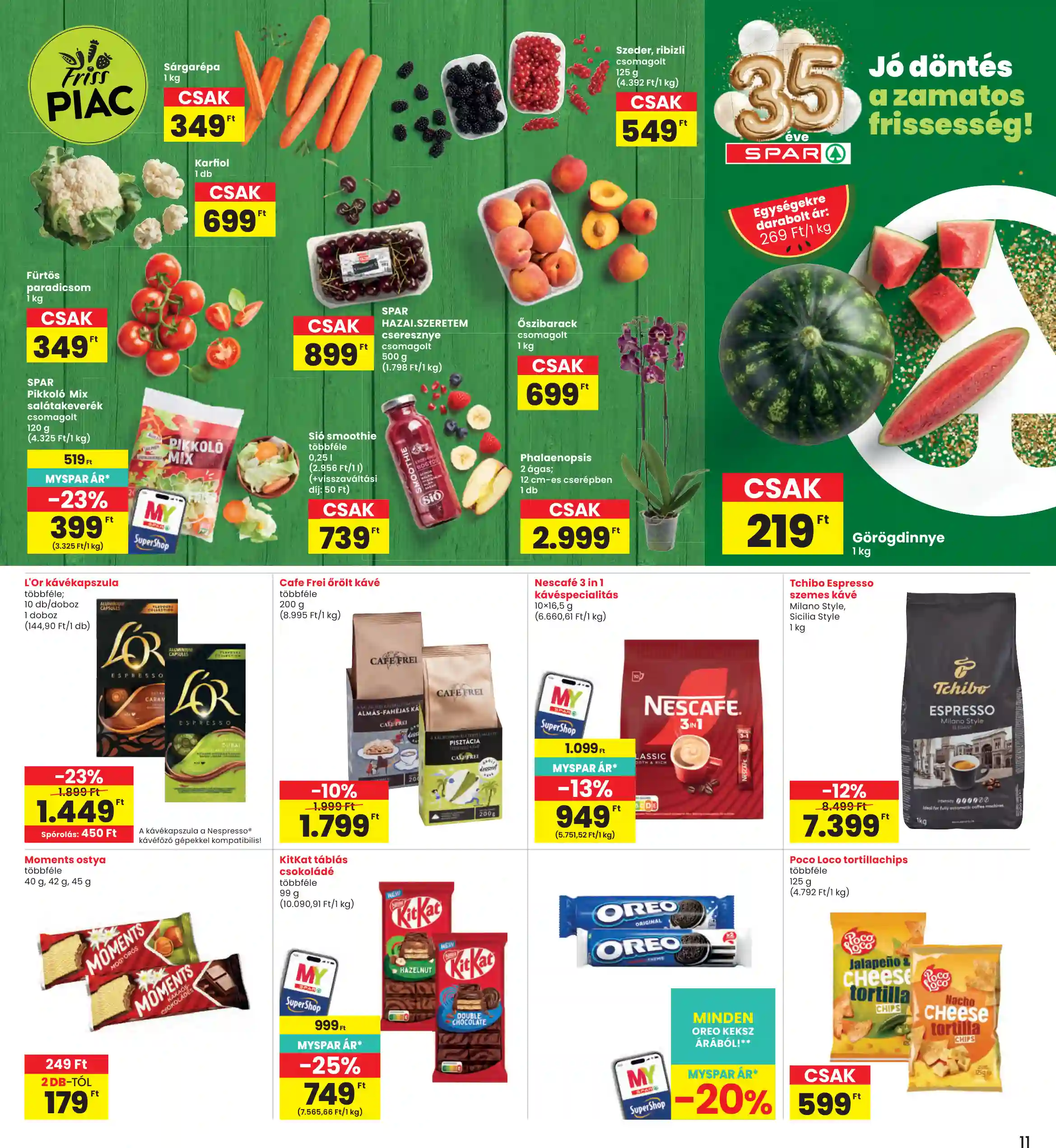 Spar akciós újság 26. hét (interspar) (3 oldal)