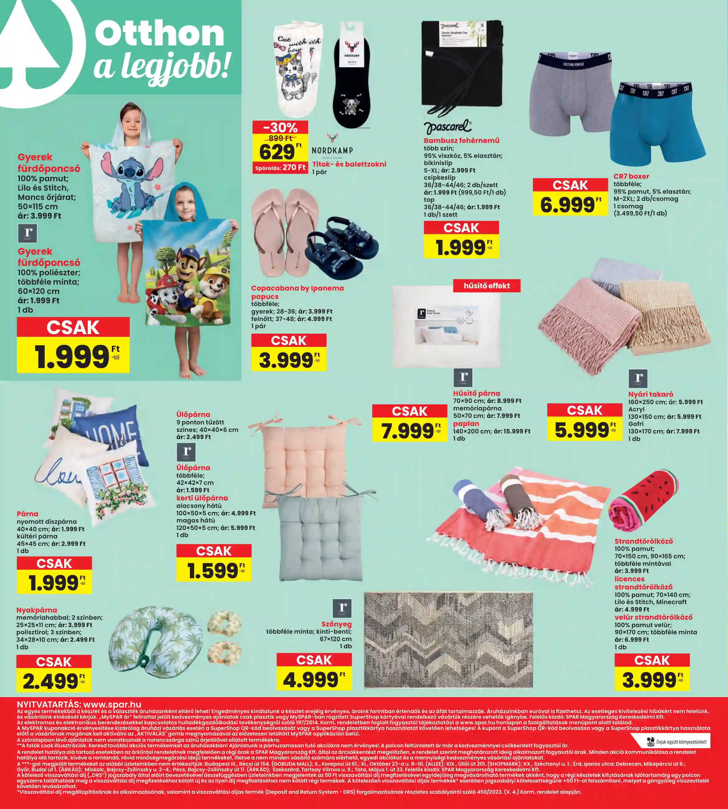 Spar akciós újság 26. hét (interspar) (8 oldal)