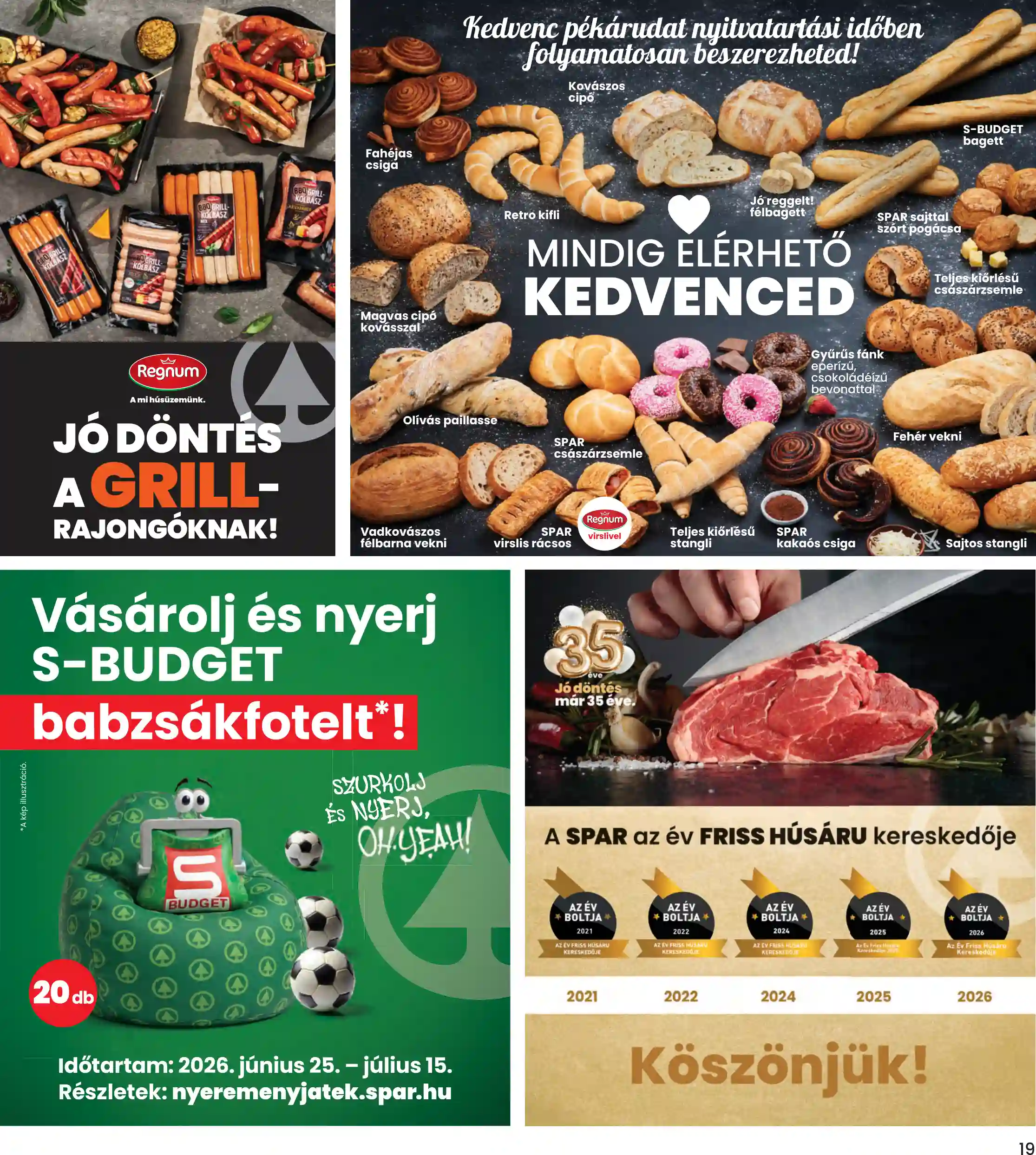 Spar akciós újság 26. hét (interspar) (11 oldal)