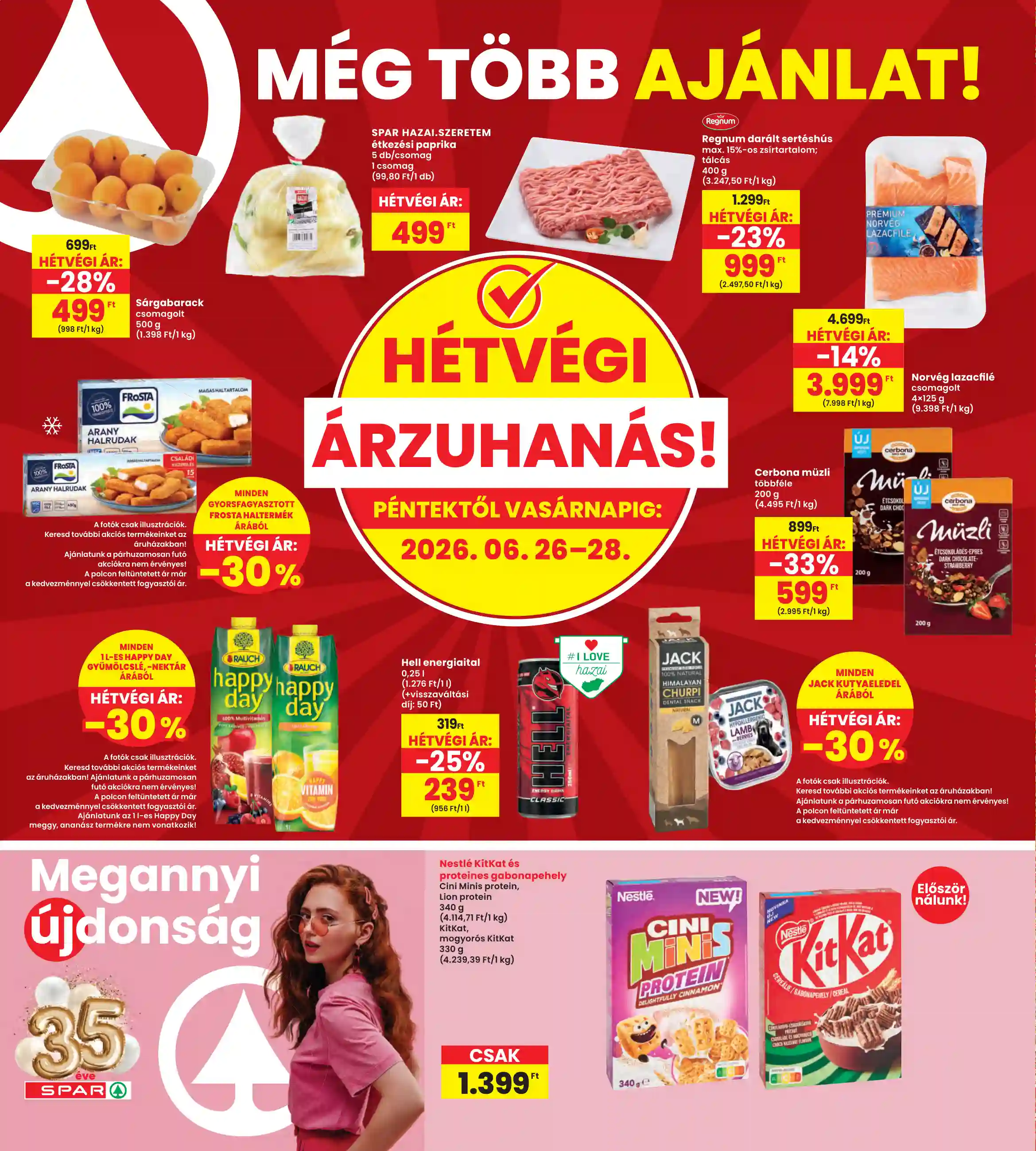 Spar akciós újság 26. hét (interspar) (12 oldal)