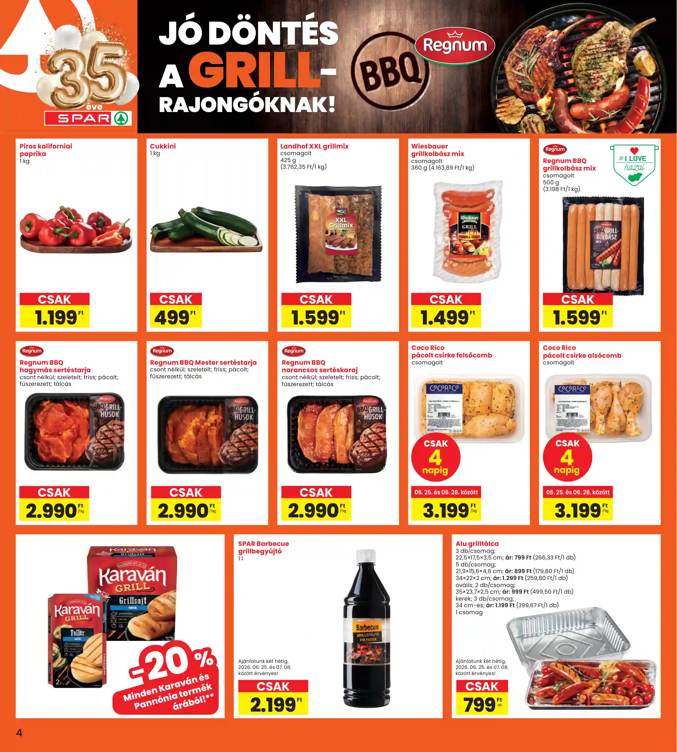 Spar akciós újság 26. hét (interspar) (14 oldal)