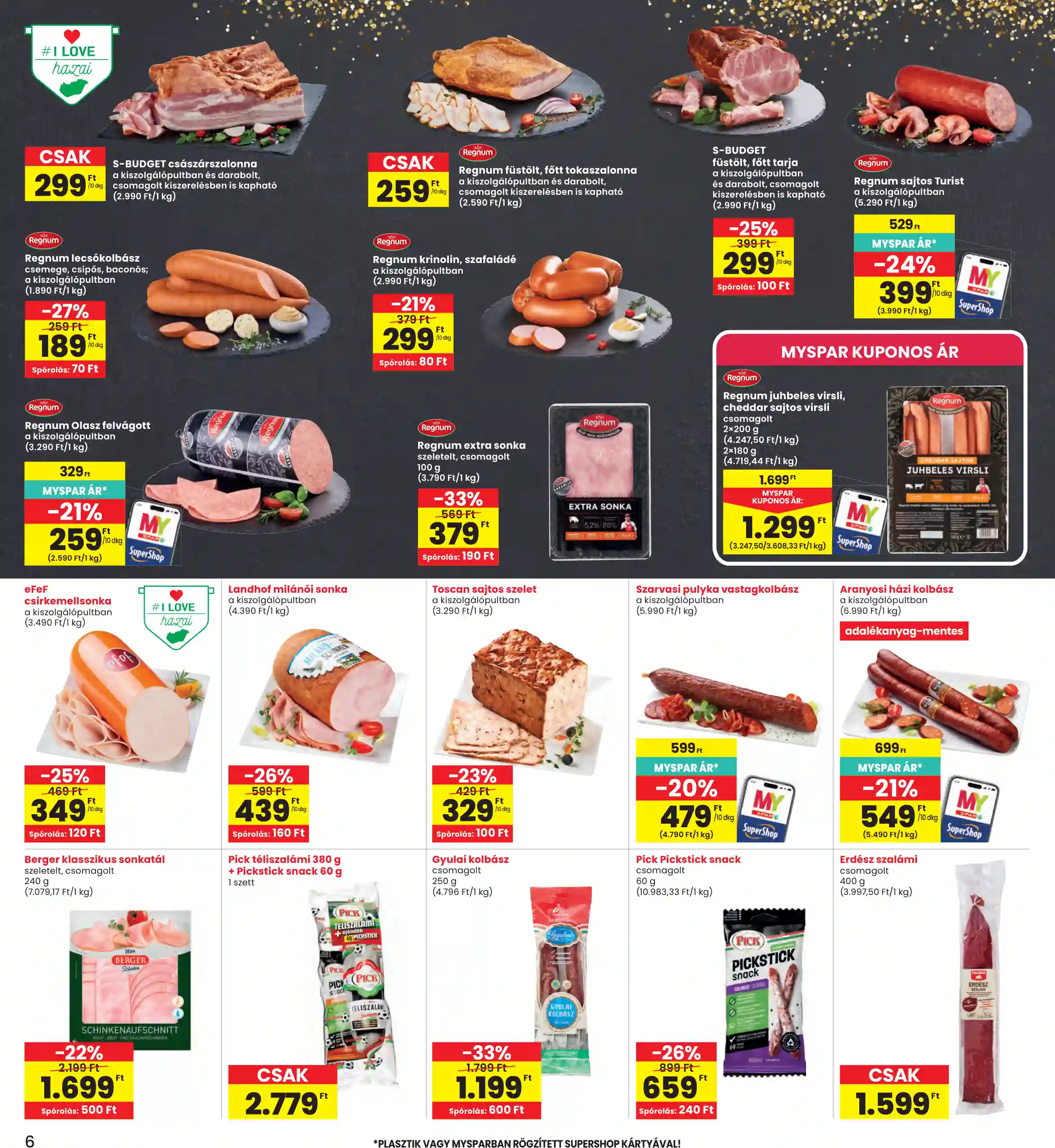 Spar akciós újság 26. hét (interspar) (16 oldal)