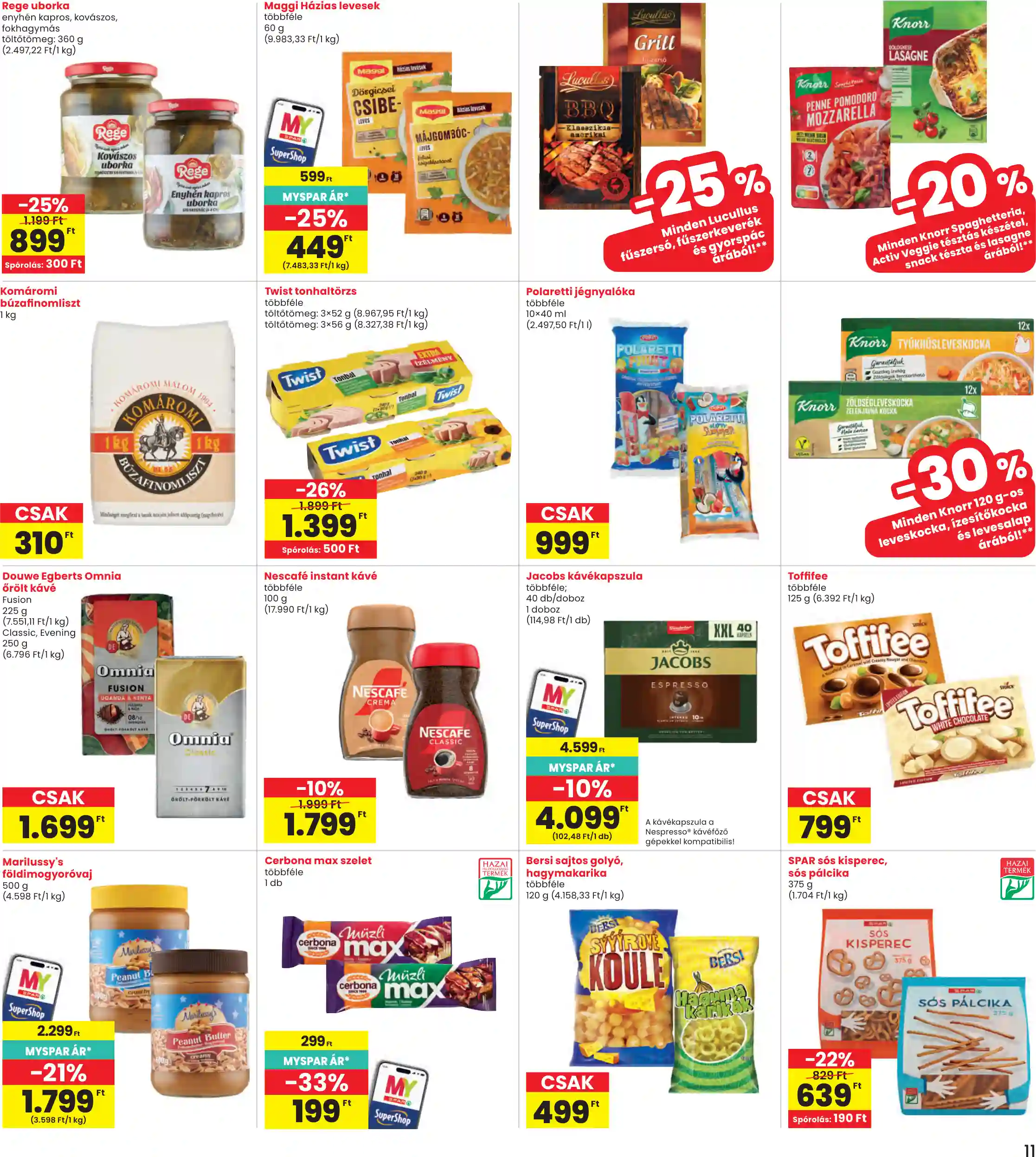 Spar akciós újság 27. hét (interspar) (3 oldal)