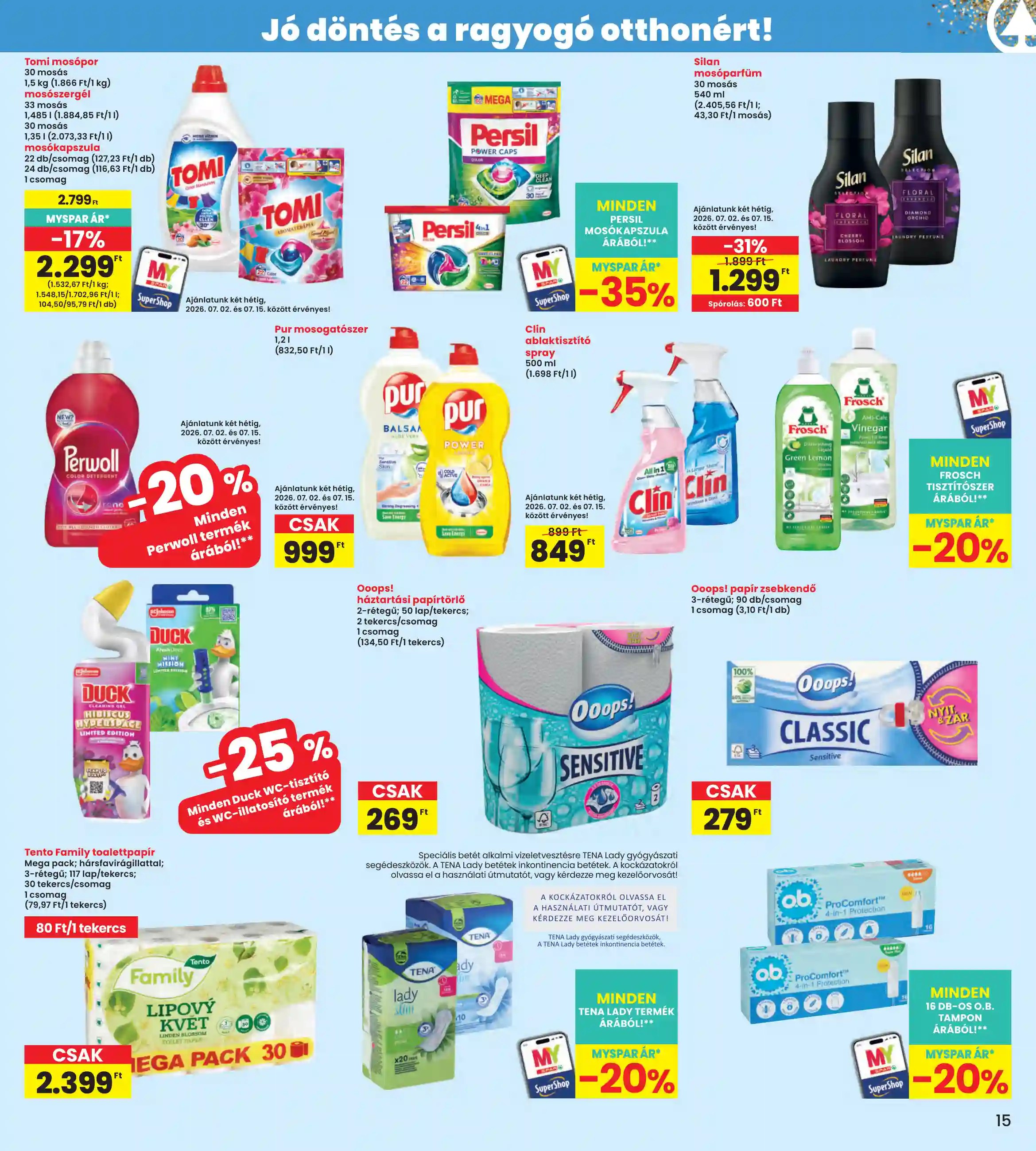 Spar akciós újság 27. hét (interspar) (7 oldal)