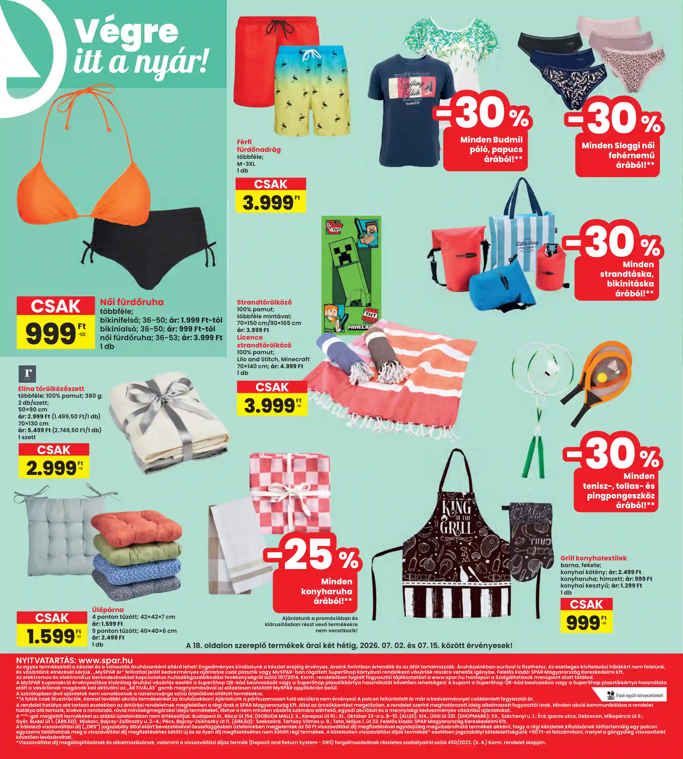 Spar akciós újság 27. hét (interspar) (10 oldal)