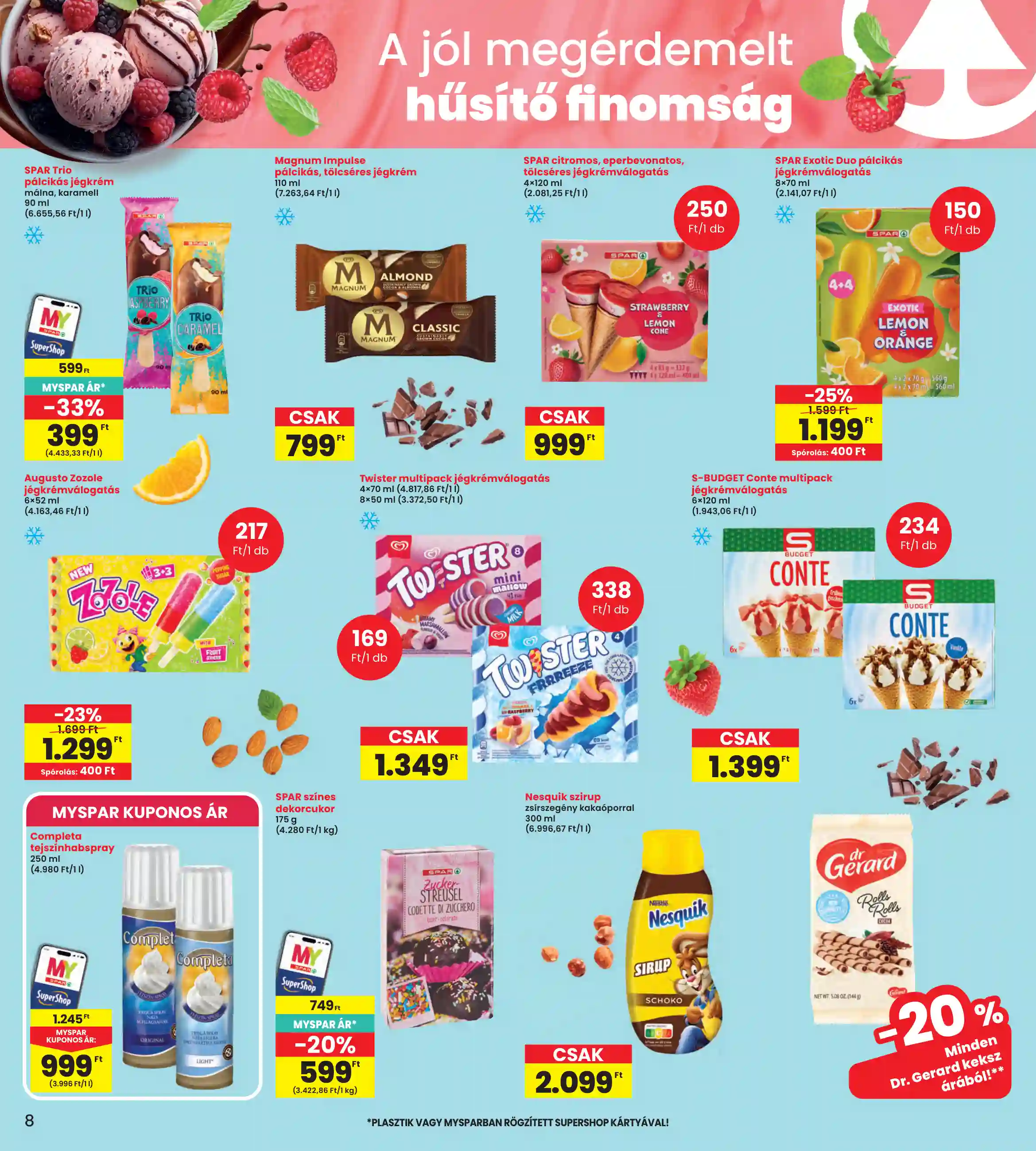 Spar akciós újság 27. hét (interspar) (18 oldal)