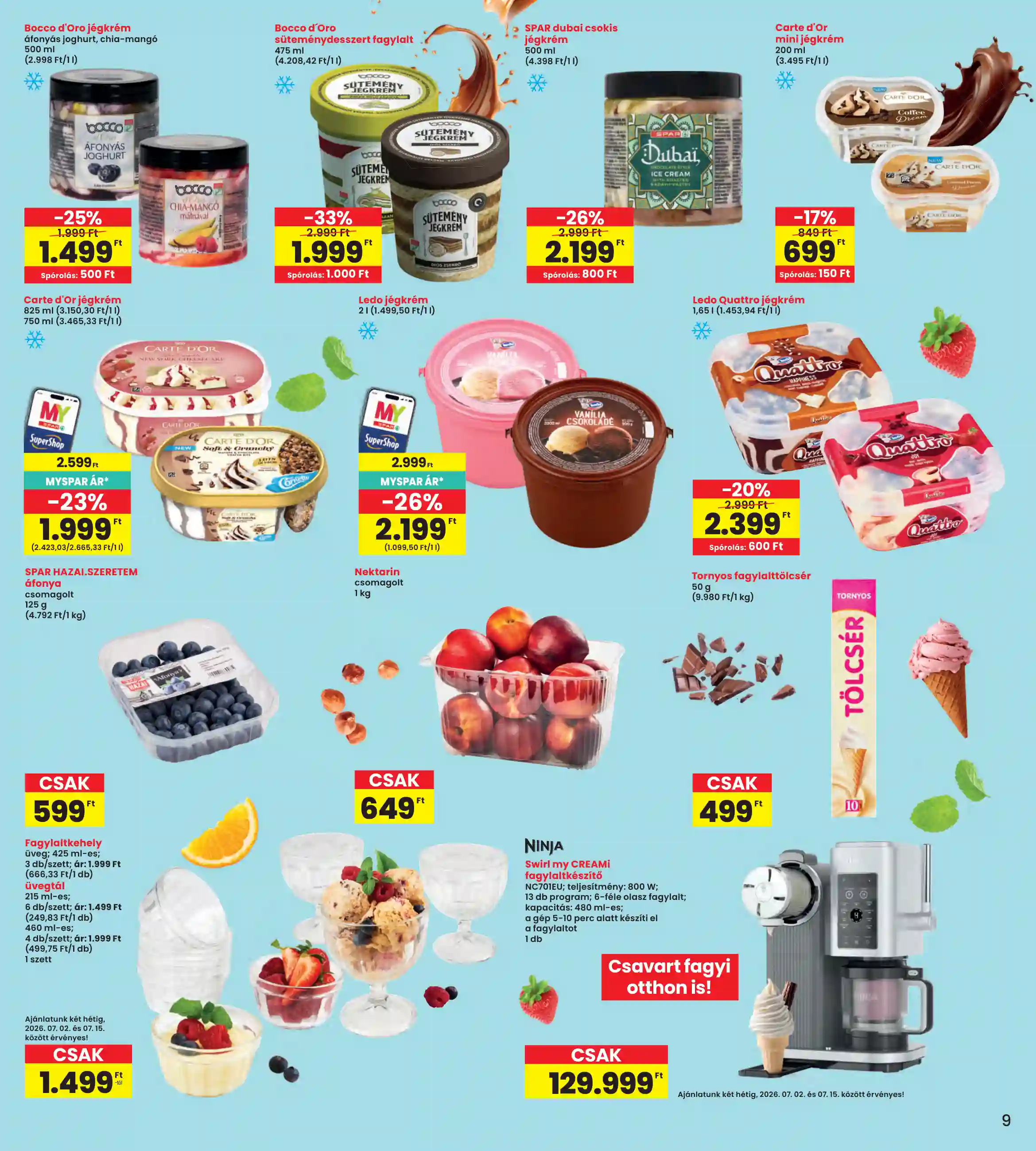 Spar akciós újság 27. hét (interspar) (19 oldal)
