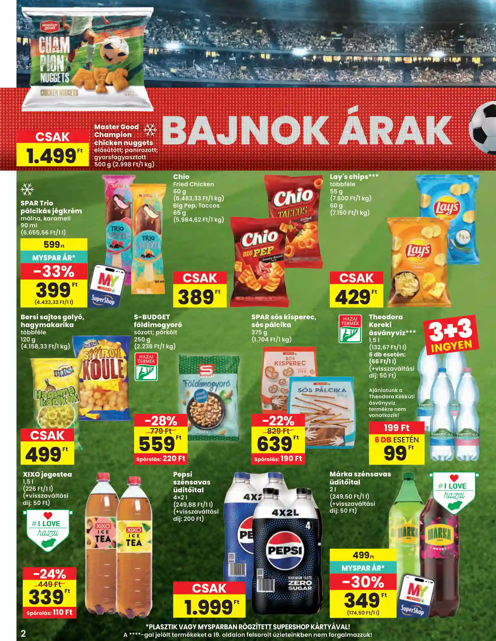 Spar akciós újság 27. hét (spar) (2 oldal)