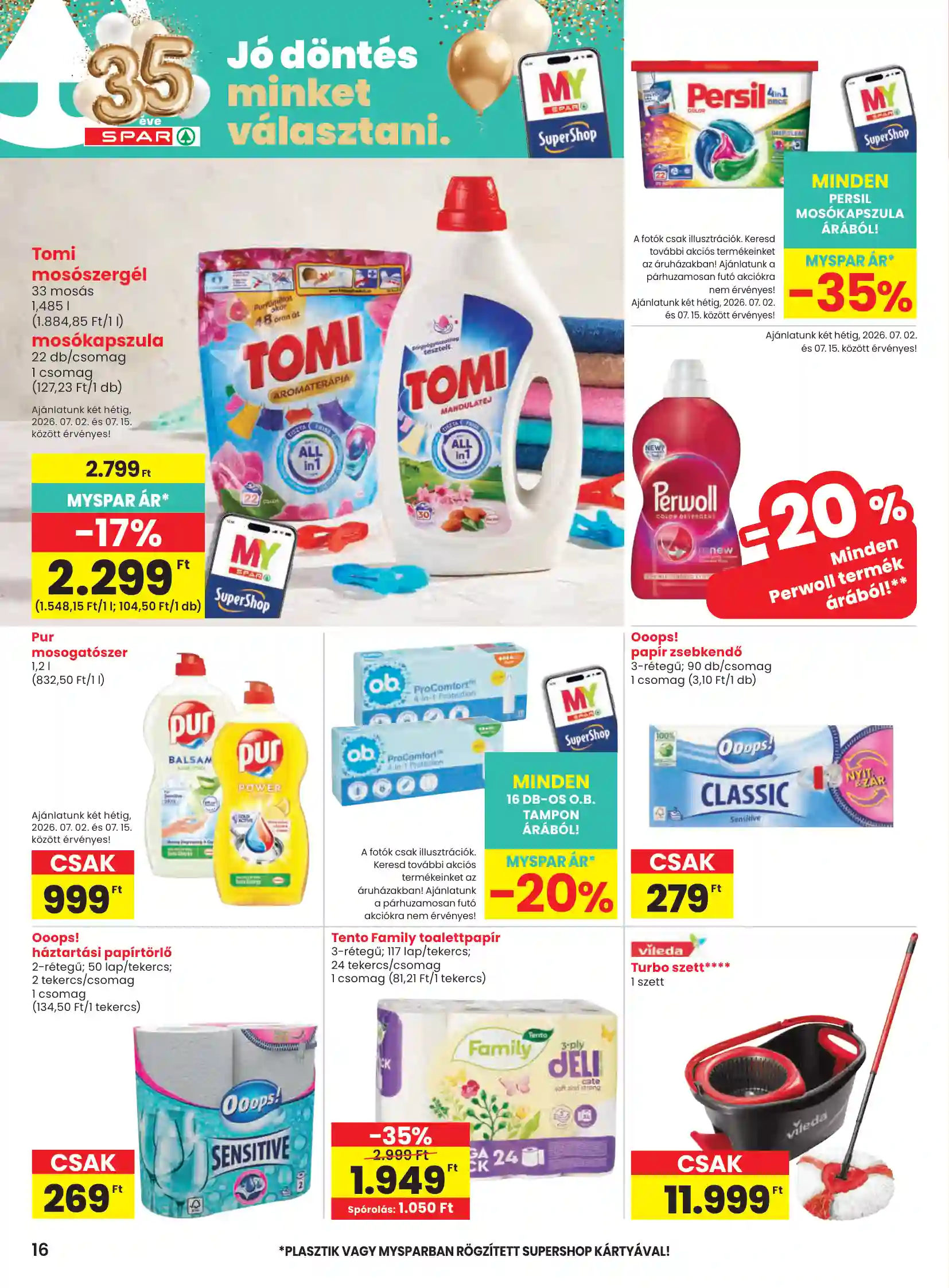 Spar akciós újság 27. hét (spar) (8 oldal)
