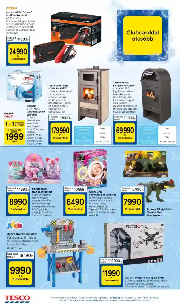 Tesco akciós újság 40. hét (6 oldal)