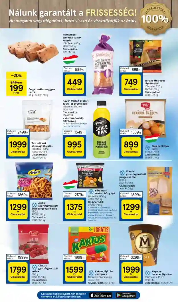 Tesco akciós újság 40. hét (9 oldal)