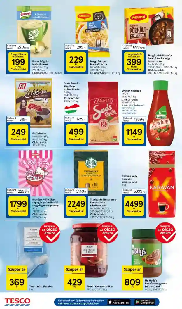 Tesco akciós újság 40. hét (15 oldal)