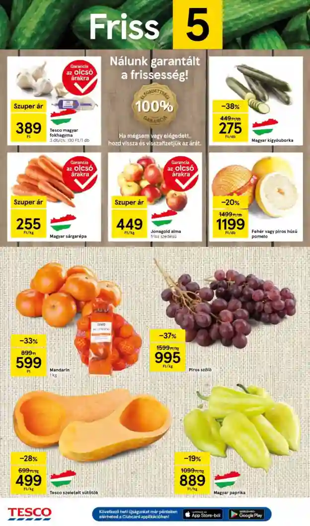 Tesco akciós újság 40. hét (24 oldal)