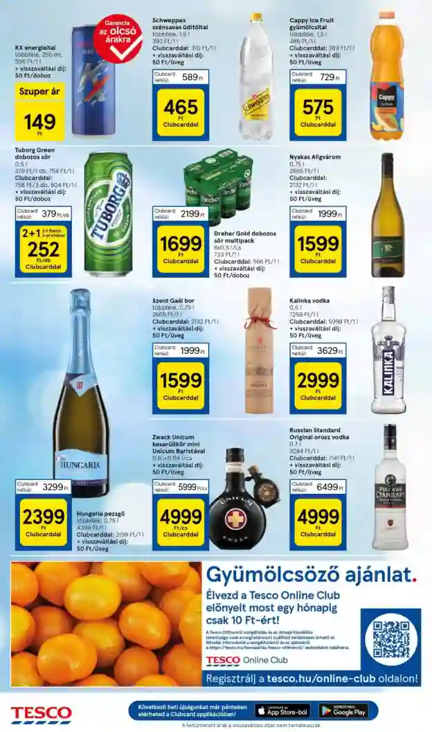 Tesco akciós újság 40. hét (30 oldal)
