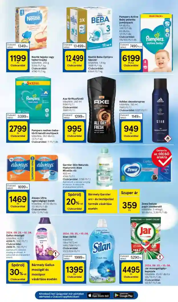 Tesco akciós újság 40. hét (31 oldal)