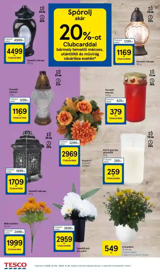 Tesco akciós újság 40. hét (32 oldal)
