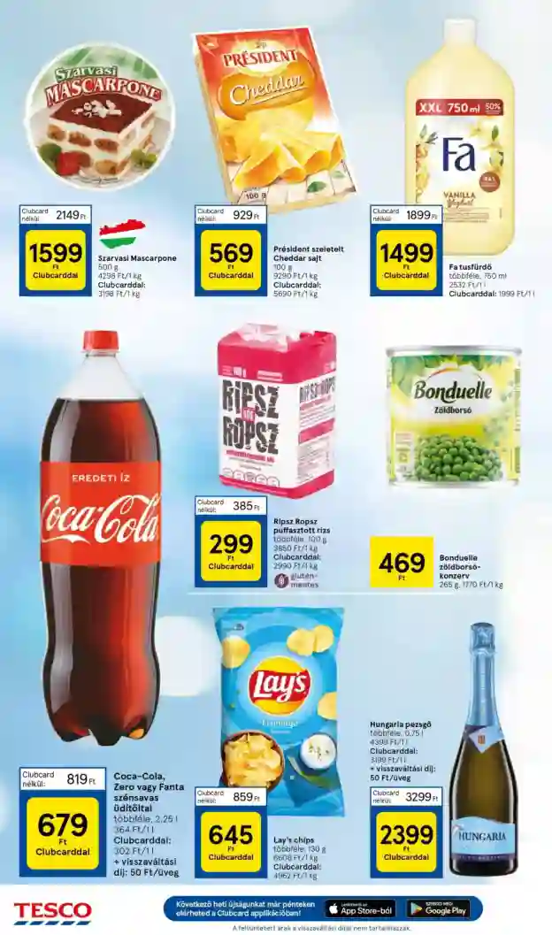 Tesco akciós újság 40. hét (2 oldal)