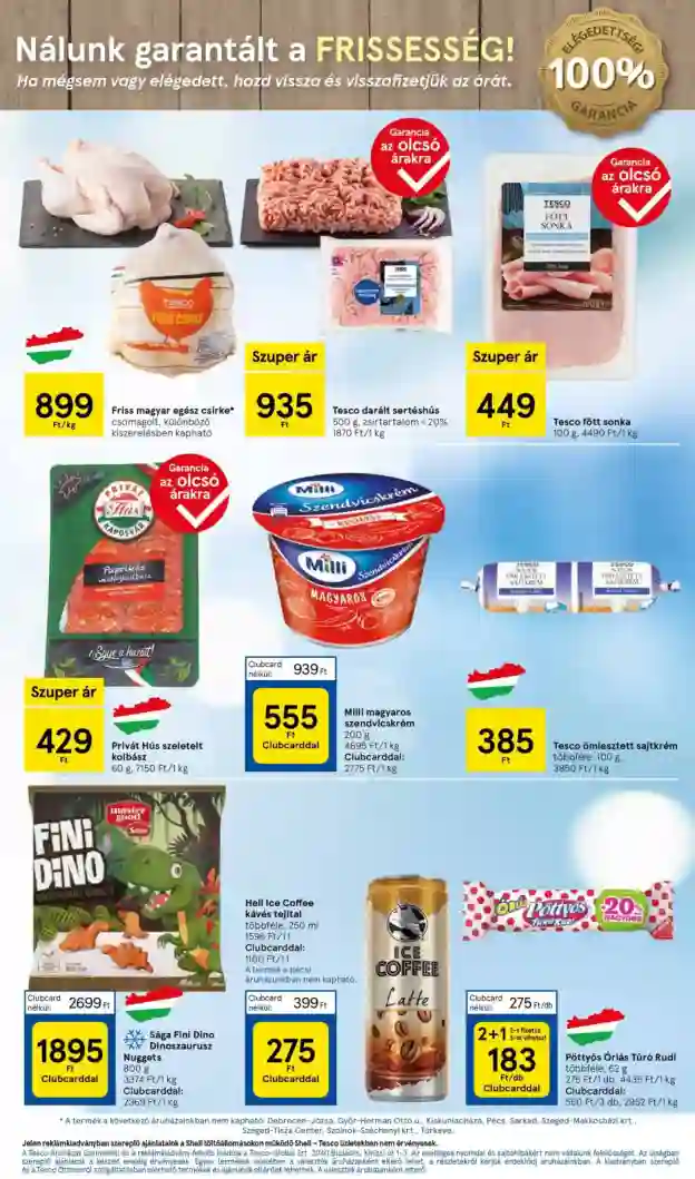 Tesco akciós újság 40. hét (5 oldal)