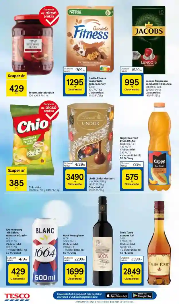 Tesco akciós újság 40. hét (6 oldal)