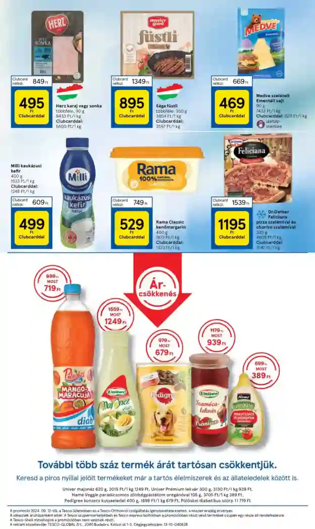 Tesco akciós újság 41. hét (3 oldal)