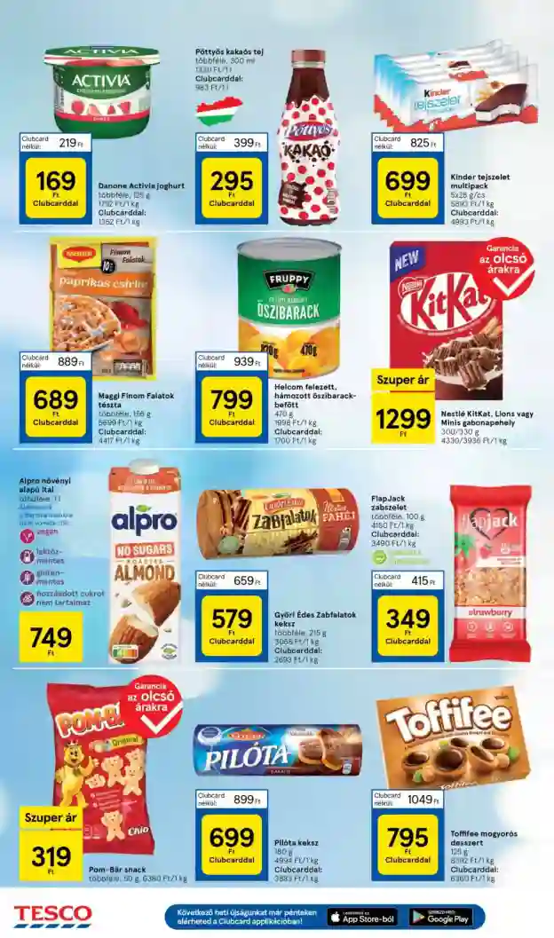 Tesco akciós újság 41. hét (4 oldal)