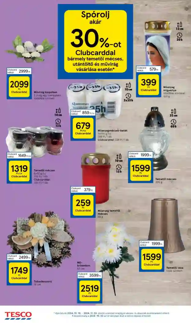 Tesco akciós újság 41. hét (6 oldal)