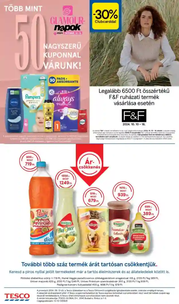 Tesco akciós újság 41. hét (8 oldal)