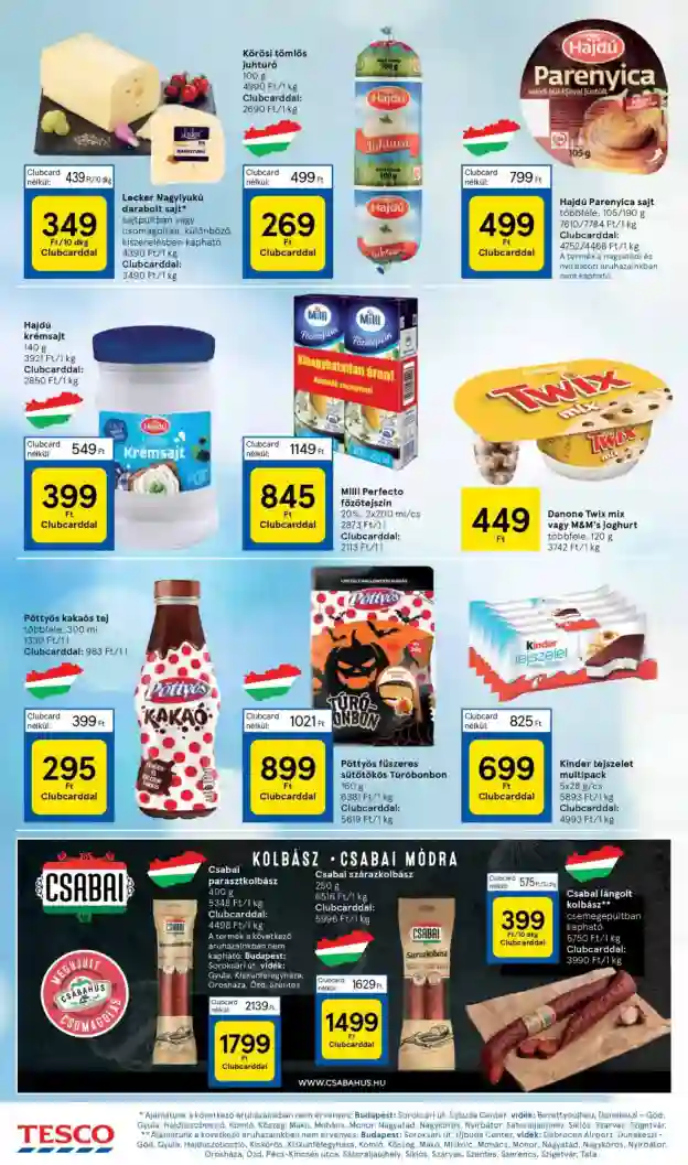 Tesco akciós újság 41. hét (10 oldal)
