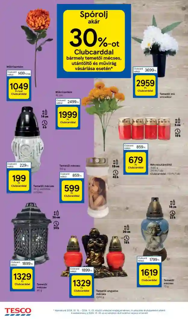 Tesco akciós újság 42. hét (4 oldal)