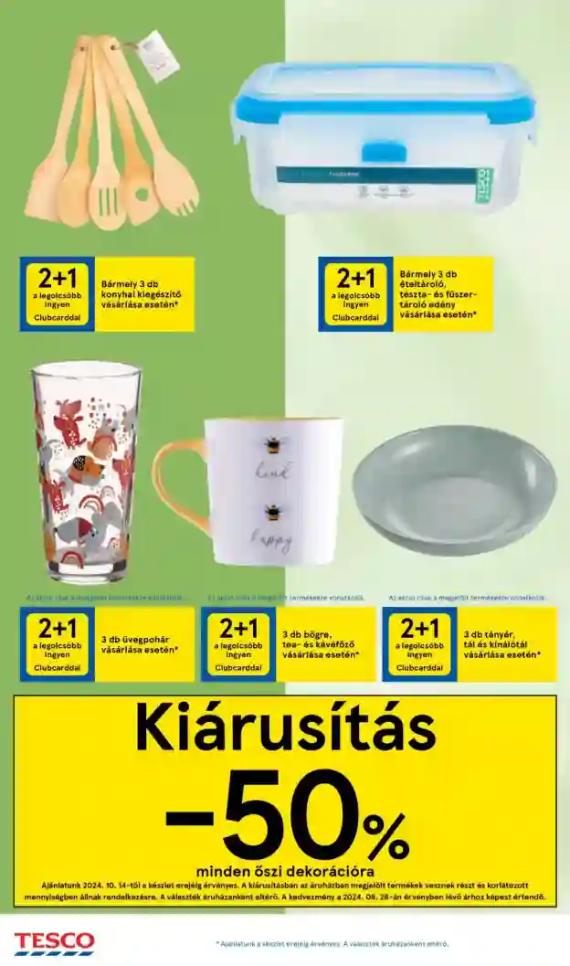 Tesco akciós újság 42. hét (6 oldal)