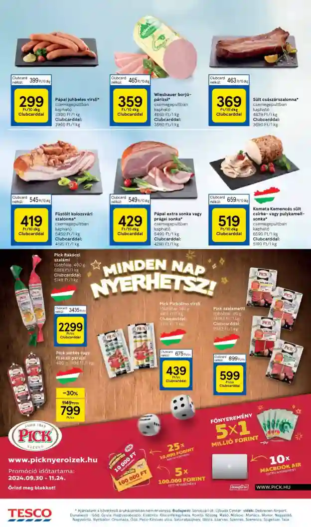 Tesco akciós újság 42. hét (11 oldal)