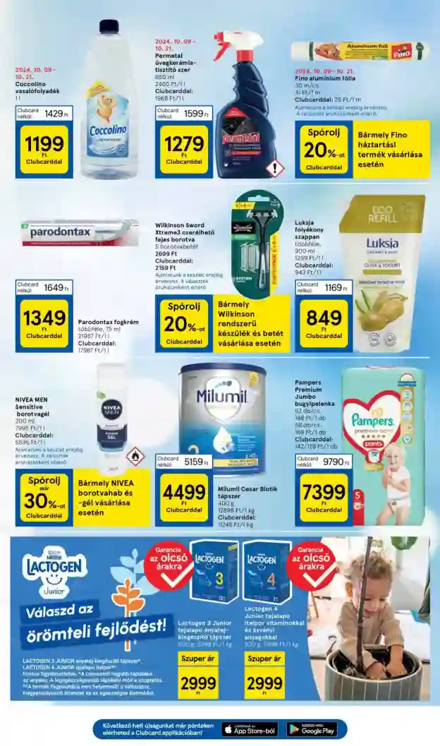 Tesco akciós újság 42. hét (22 oldal)