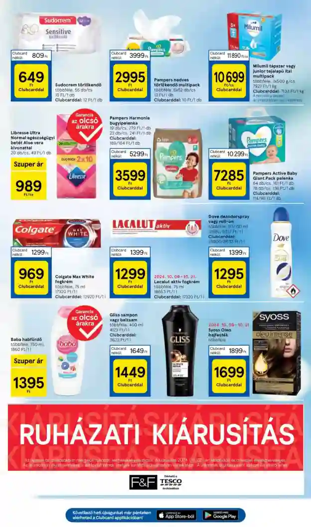 Tesco akciós újság 42. hét (31 oldal)