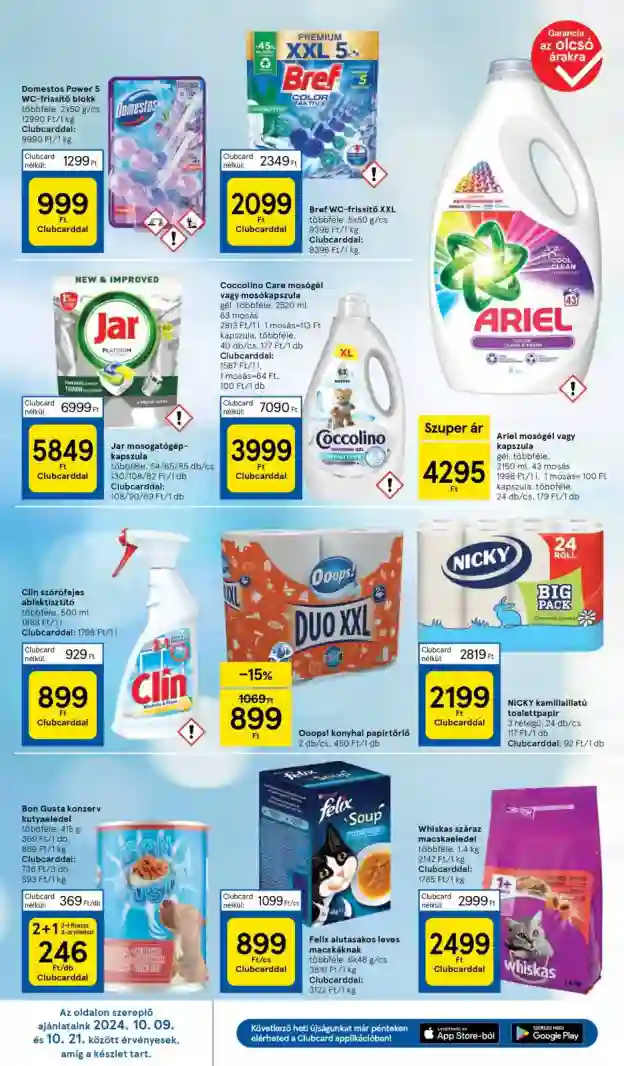 Tesco akciós újság 42. hét (32 oldal)