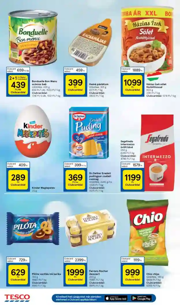 Tesco akciós újság 42. hét (4 oldal)