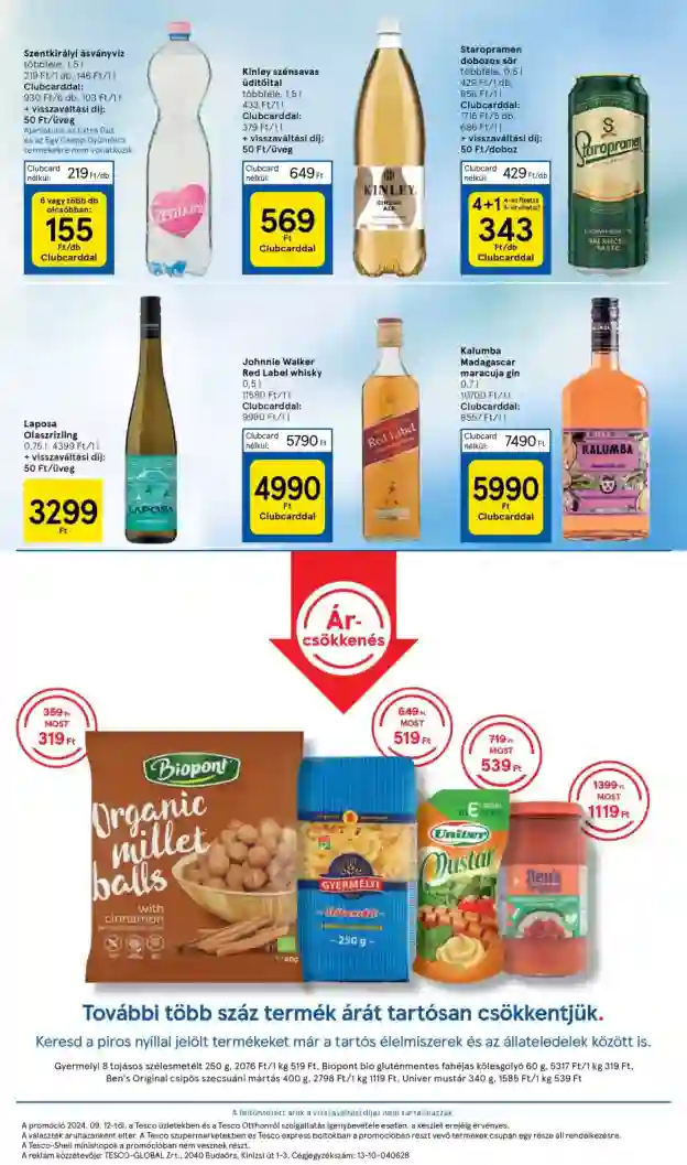 Tesco akciós újság 42. hét (5 oldal)