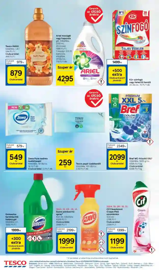 Tesco akciós újság 42. hét (6 oldal)