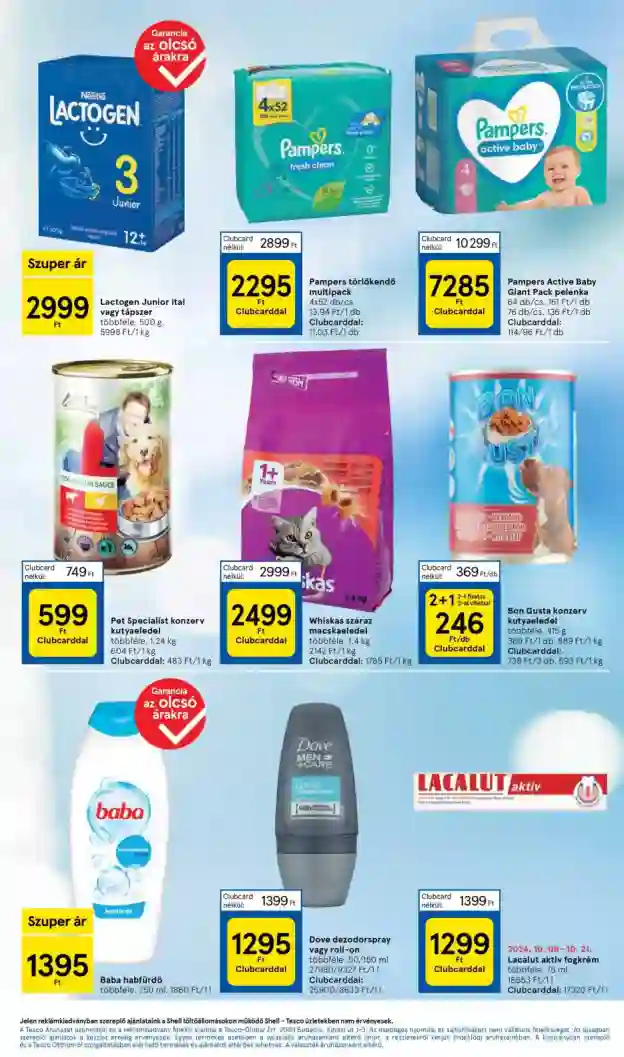 Tesco akciós újság 42. hét (7 oldal)
