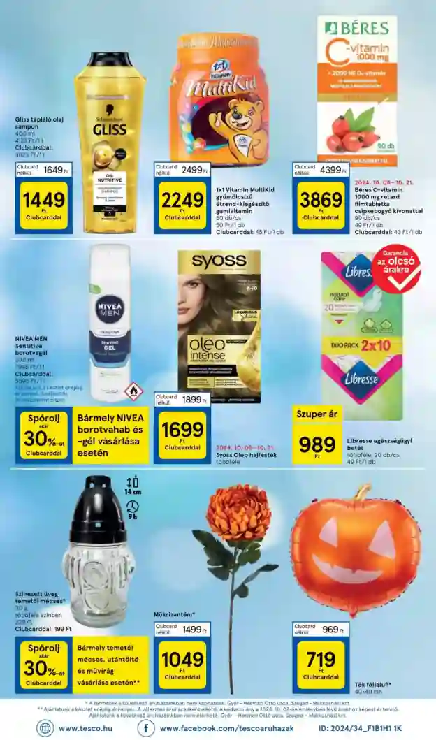 Tesco akciós újság 42. hét (8 oldal)