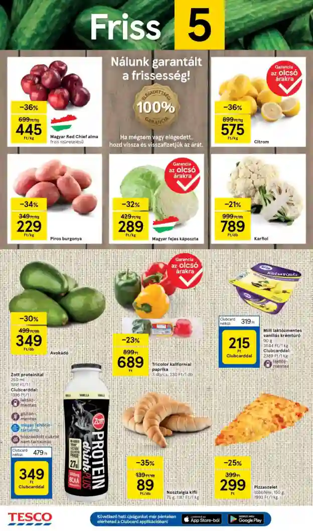 TESCO AKCIÓS ÚJSÁG 43. HÉT  (2 oldal)