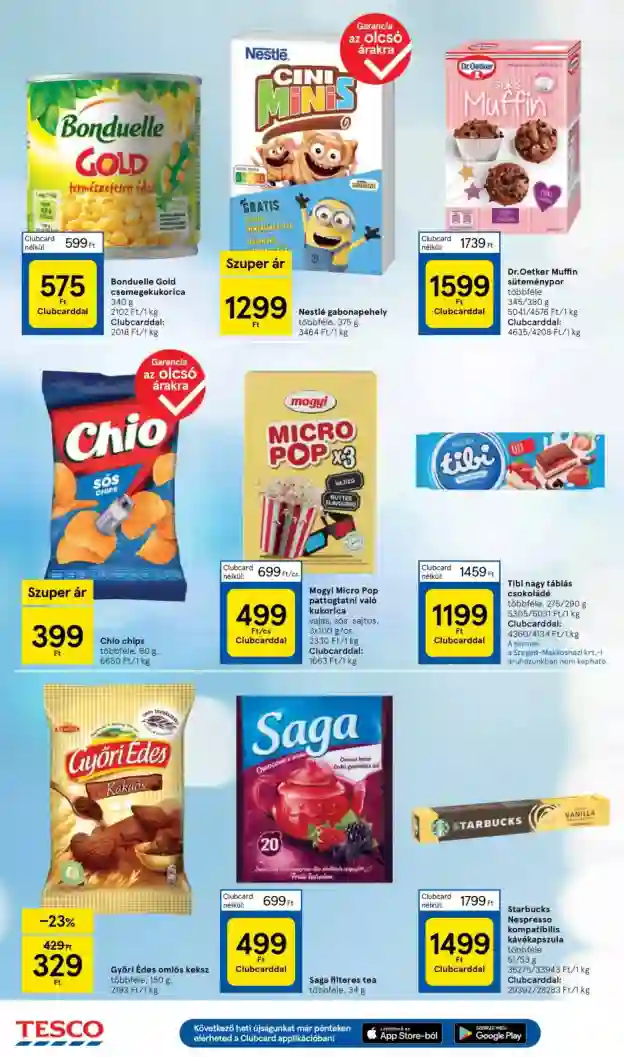TESCO AKCIÓS ÚJSÁG 43. HÉT  (4 oldal)