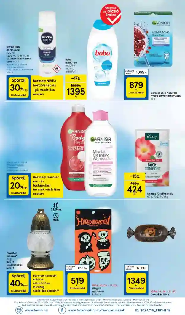 TESCO AKCIÓS ÚJSÁG 43. HÉT  (8 oldal)
