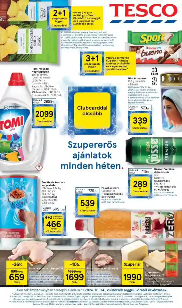 TESCO  43.hét